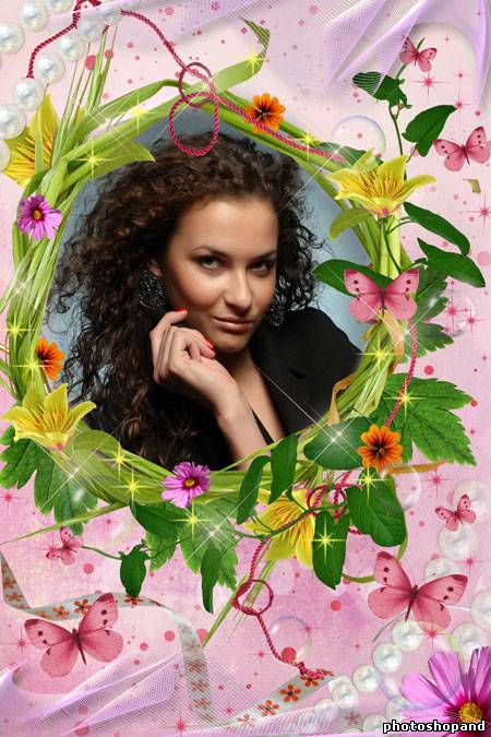 Рамка для Photoshop – Февральское настроение