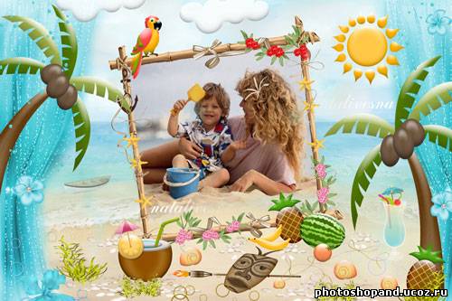 Рамка детская  для Photoshop –  Тумба-Юмба